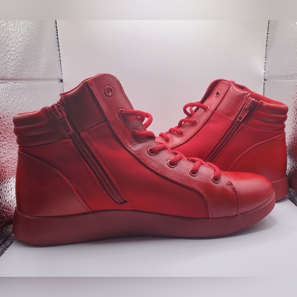 Womens Call it Spring red high top Sneakers size 7 - Picture 5 of 16